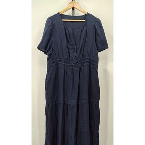 Quince Navy Blue Women's Dress